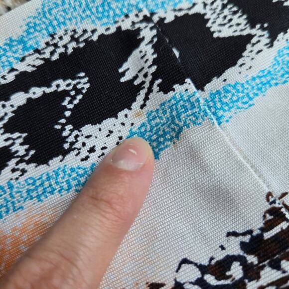 Diane Von Furstenberg Reina Oasis Snake Print Dress - Picture 10 of 12